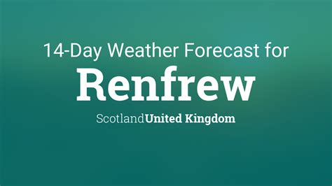 renfrew 14 day weather forecast.